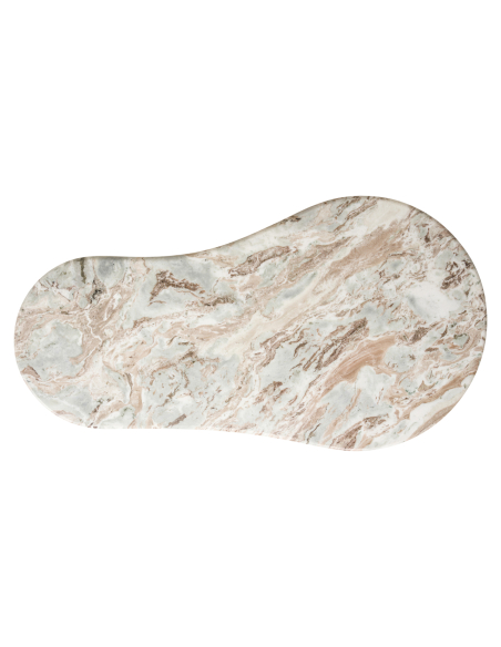 Salontafel poederbeige CORONEL | Decoratie Loft Attitude