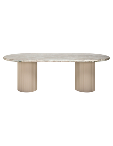 Powder beige dining table 240 CORONEL | Loft Attitude