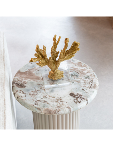 Tavolino beige cipria CORONEL | Loft Attitude