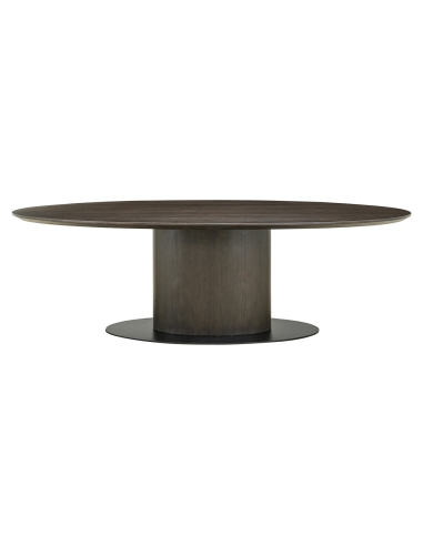 Mesa de comedor marrón 300 GORDON | Mobiliario Loft Attitude