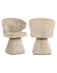 Chaise de salle à manger désert Fusion ignifugé GATSBI