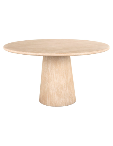 Esstisch Fictus beige 140Ø
