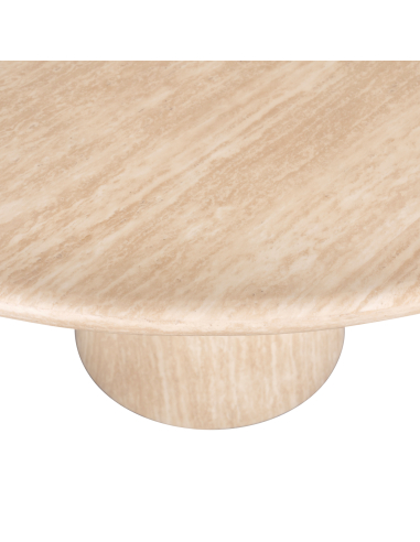 Esstisch Fictus beige 140Ø