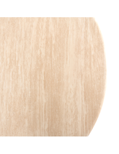 Tavolo da pranzo Fictus beige 140Ø
