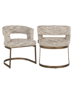Chaise de salle à manger naturel Trendy ELLIS