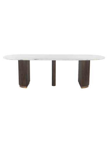 Brown dining table 250 MAYFIELD | Décor Loft Attitude