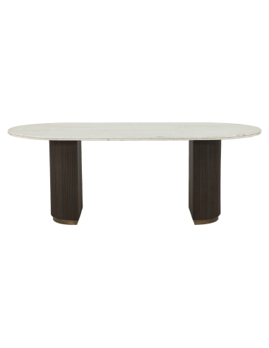 Brown dining table 210 MAYFIELD | Décor Loft Attitude