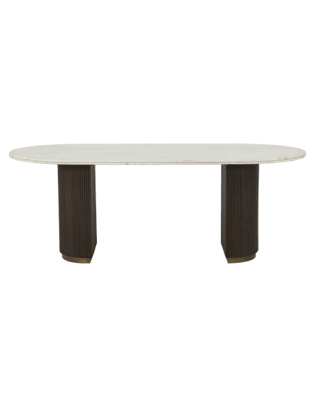 Brown dining table 210 MAYFIELD | Décor Loft Attitude