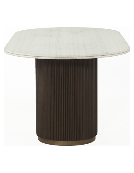 Brown dining table 210 MAYFIELD | Décor Loft Attitude