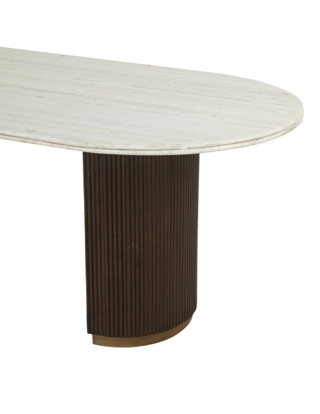 Brown dining table 210 MAYFIELD | Décor Loft Attitude