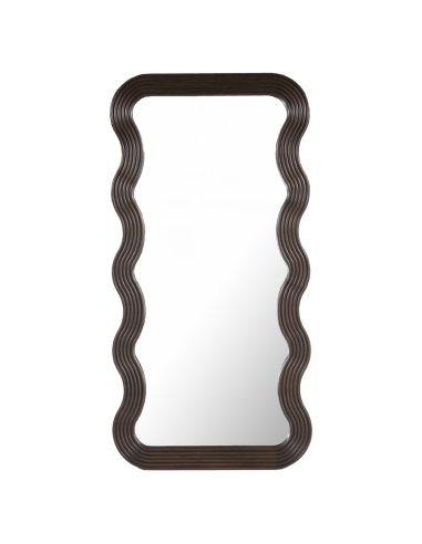 Miroir brun MAYFIELD | Mobilier Design Loft Attitude