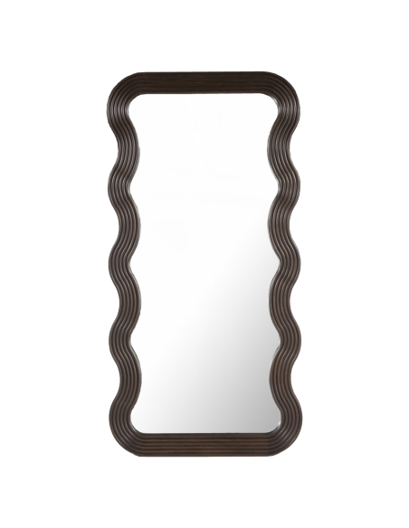 Miroir brun MAYFIELD | Mobilier Design Loft Attitude