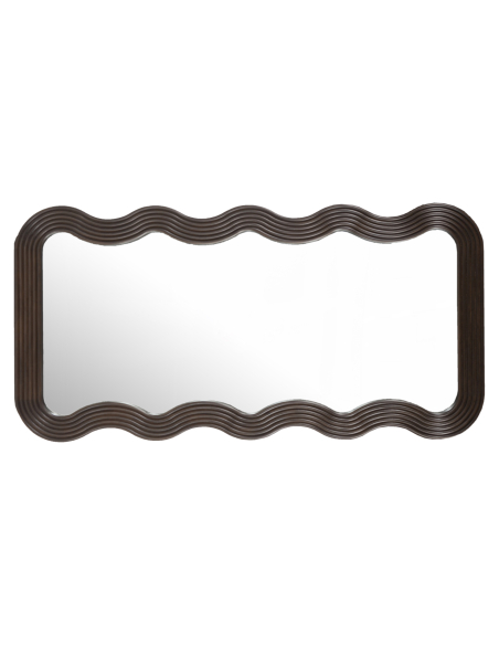 Miroir brun MAYFIELD | Mobilier Design Loft Attitude