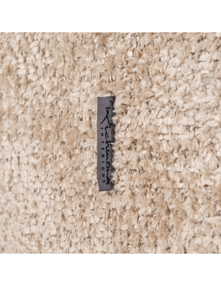 Banco bege Lovely canto arredondado | Loft Attitude
