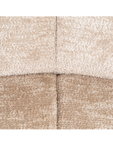 Panca beige Lovely con angolo arrotondato | Loft Attitude