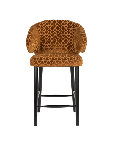 Banco de balcão dourado antigo triângulo INDIGO
