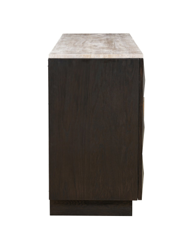 Buffet brun CLAREMONT | Mobilier Design Loft Attitude