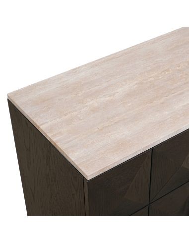 Buffet brun CLAREMONT | Mobilier Design Loft Attitude