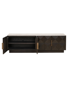 TV-Möbel braun CLAREMONT | Möbel Loft Attitude 2