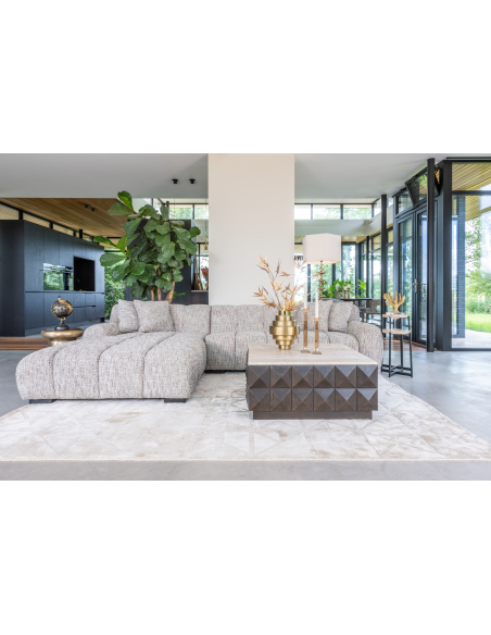 Mesa de centro marrón CLAREMONT | Muebles Loft Attitude