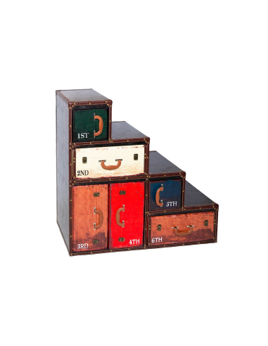Escalera Marco 2 cajones 3 puertas Vendimia | Loft Attitude