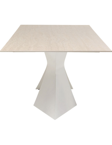 Table Gloria Travertin Greige 200x100 cm Kare Design | Loft Attitude