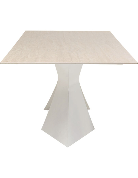Table Gloria Travertin Greige 200x100 cm Kare Design | Loft Attitude