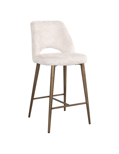 Crèmekleurige barkruk Lovely | Loft Attitude