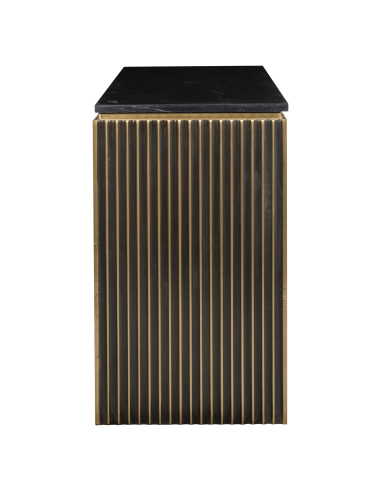 Console doré brossé LES ARCS | Mobilier Loft Attitude