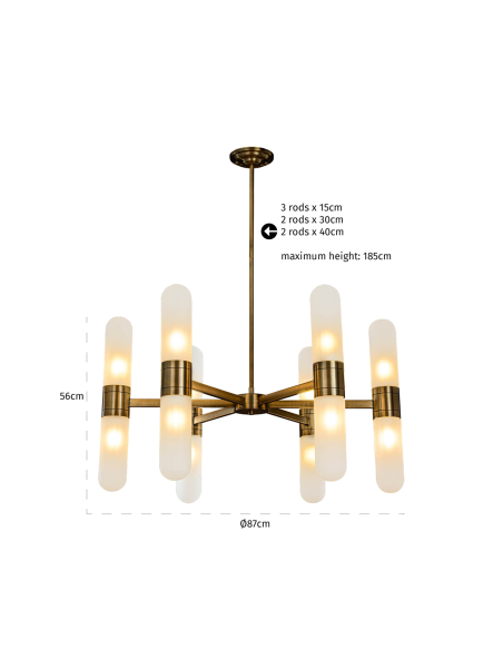 Lustre Tricon bronze