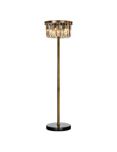 Lampe sur pied Dagmar bronze