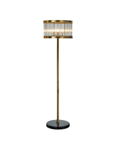 Candeeiro de pé Nadine bronze