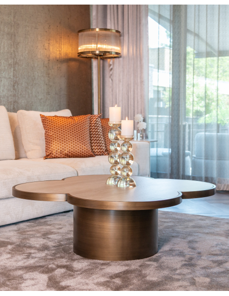 Vloerlamp Nadine brons