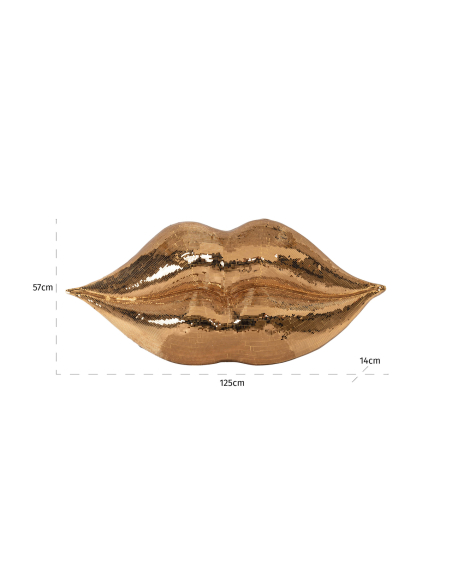 Gold wall art DONJA | Designer Furniture Loft Attitude