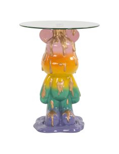 Table d'appoint multicolore EBBA | Déco Loft Attitude 2