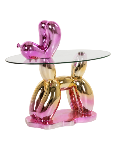 Table d'appoint rose USHA | Mobilier Loft Attitude