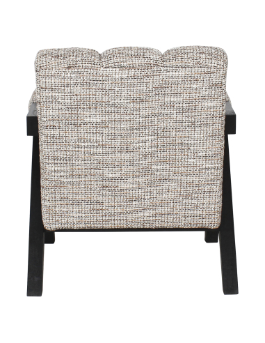 Natuurlijke loungefauteuil Trendy CLOVER | Loft Attitude