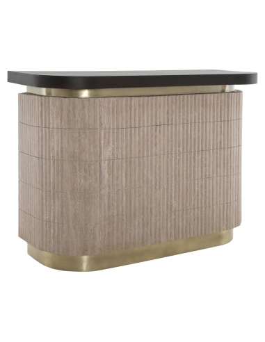 Beige Martini Bar