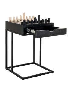 Zwarte bijzettafel DAVOS | Meubels Loft Attitude 2