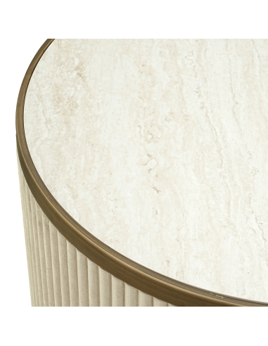 Set di 2 tavolini bianchi TIVOLI | Loft Attitude