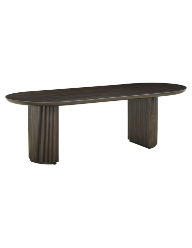Brown dining table 280 KINGSTON | Décor Loft Attitude