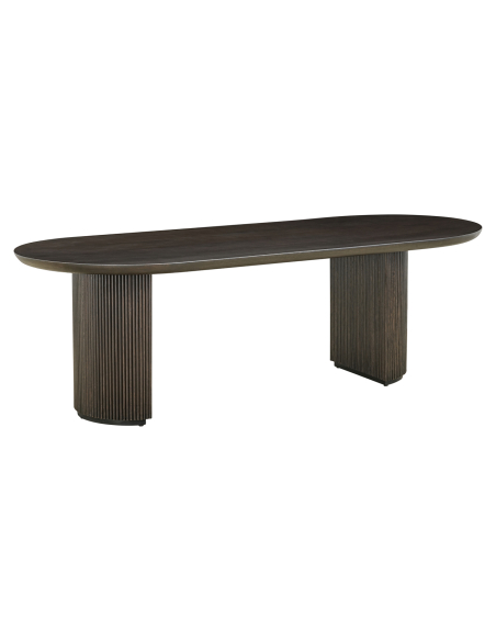 Eettafel bruin 280 KINGSTON | Deco Loft Attitude
