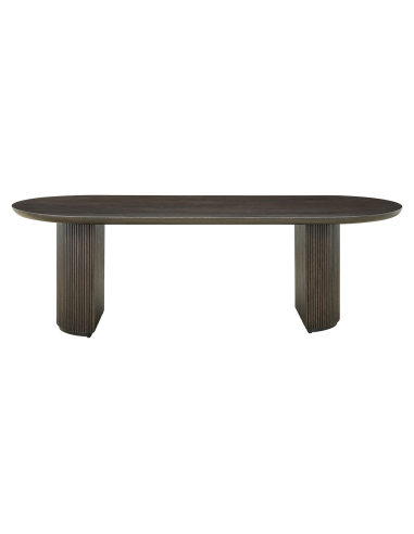 Eettafel bruin 280 KINGSTON | Deco Loft Attitude