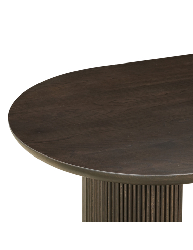 Eettafel bruin 280 KINGSTON | Deco Loft Attitude