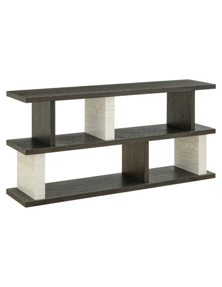 Console brun WALDORF | Mobilier Design Loft Attitude