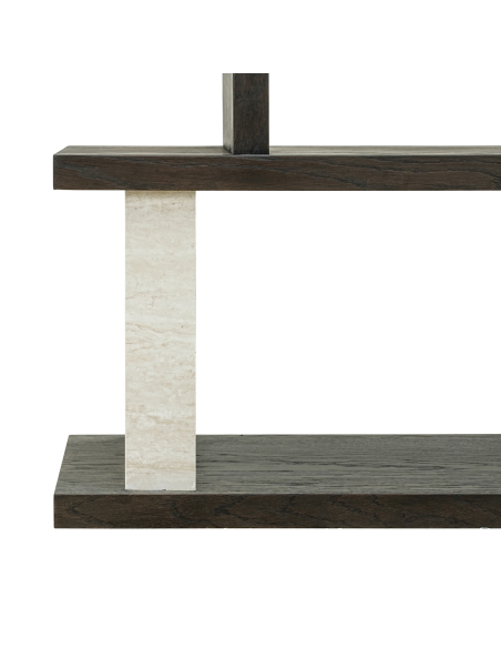 Console brun WALDORF | Mobilier Design Loft Attitude