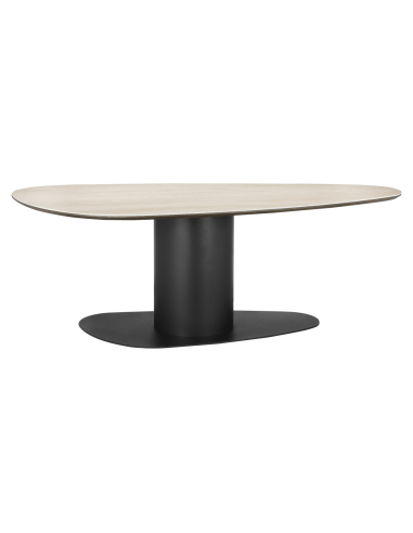 Mesa de jantar preta RITZ | Mobiliário Loft Attitude