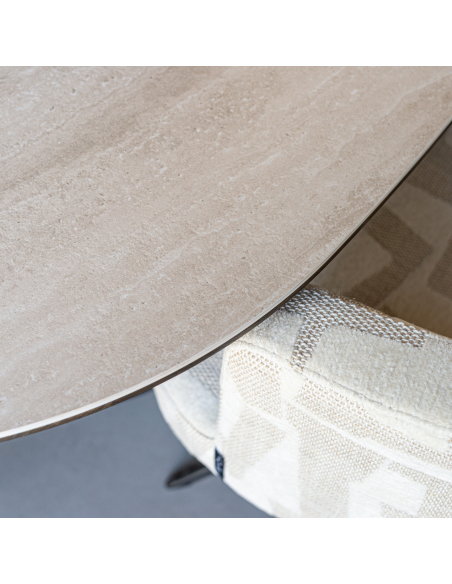 Mesa de jantar preta RITZ | Mobiliário Loft Attitude