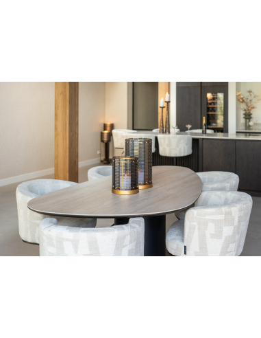 Esstisch schwarz RITZ | Möbel Loft Attitude