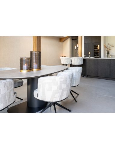 Esstisch schwarz RITZ | Möbel Loft Attitude